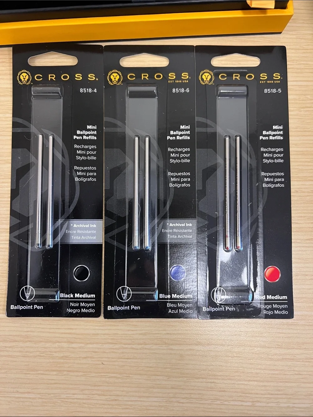 Cross multifunction pearl white Pen with Extra Ink Refills